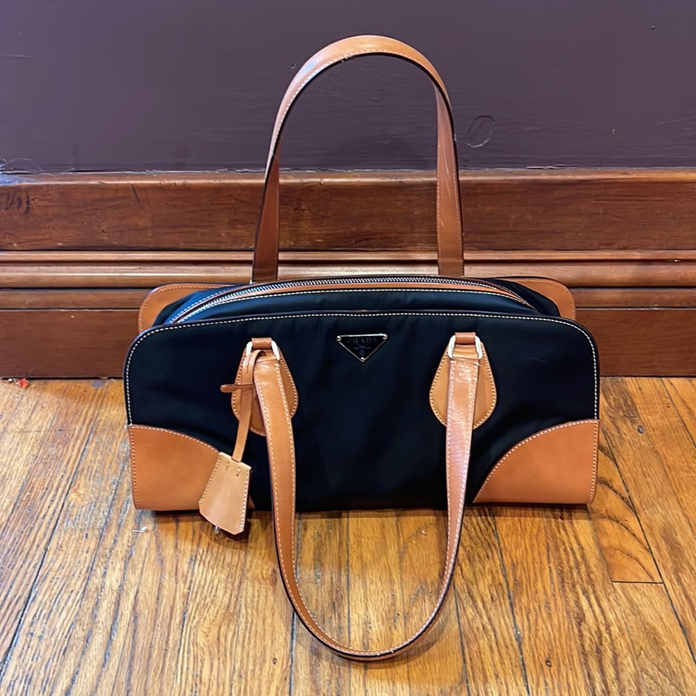 Prada authentic prada handle bag